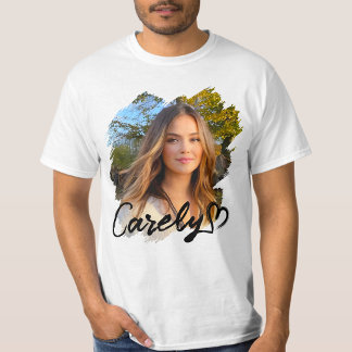 Illegale kopie I Love My Hot Girlfriend Heart GF 3 T-shirt