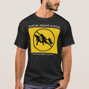 ILLEGALE MIDDELEN ILLEGALE T-SHIRT