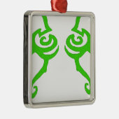 Illidan Rune Design Metalen Ornament (Rechts)