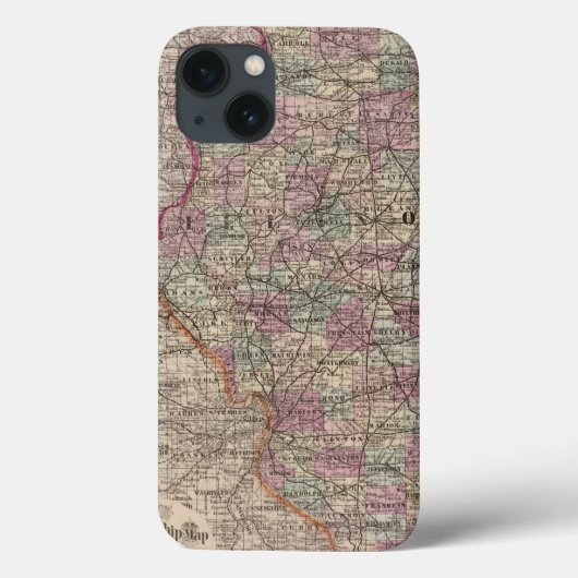 Illinois 10 Case-Mate iPhone case (Achterkant)