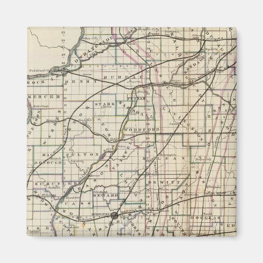 Illinois 13 magneet (Voorkant)