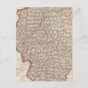 Illinois 3 briefkaart