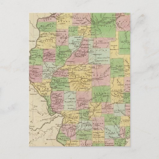 Illinois 6 briefkaart (Voorkant)