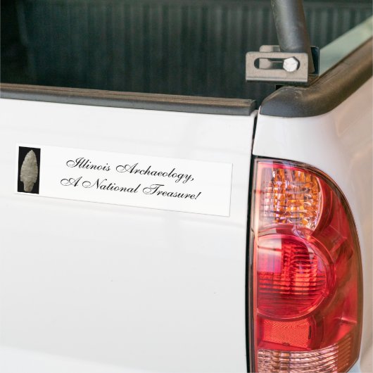 Illinois Archeology Bumpersticker (Op Truck)