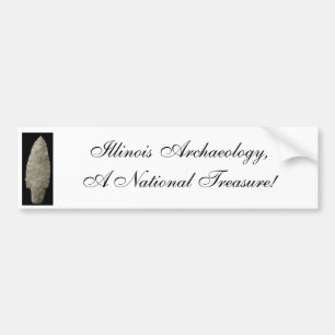 Illinois Archeology Bumpersticker