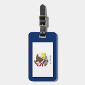 Illinois Bagagelabel (Voorkant verticaal)