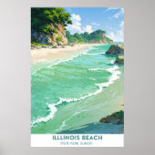 Illinois Beach State Park, Illinois Poster (Voorkant)