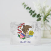 Illinois Briefkaart (Staand voorkant)