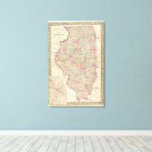 Illinois Canvas Afdruk (Insitu (Houten vloer))