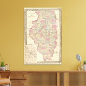 Illinois Canvas Afdruk (Insitu (Woonkamer))