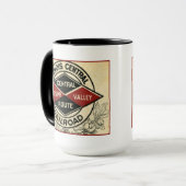 Illinois Central Railroad  Logo Mok (Voorkant links)