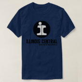 Illinois Central Railroad The Mainline of MidAmeri T-shirt (Design voorkant)