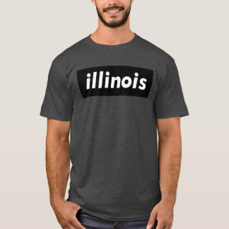 Illinois Chicago Opgewassen in Chicago Illinois T-shirt