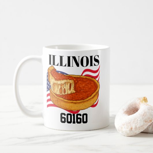 Illinois Classic Mug (Avec donut)