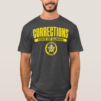 Illinois Correctional Officer Thin Grey Line T-shirt