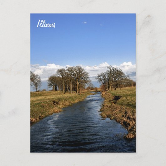 Illinois Countryside Briefkaart (Voorkant)