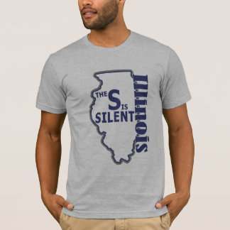 Illinois - De S is stil T-shirt