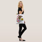 Illinois Flag Draagtas (Op model)