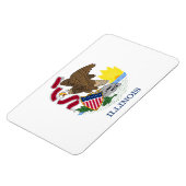 Illinois Flag Magneet (Linkerzijde)