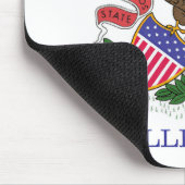 Illinois Flag Muismat (Hoek)