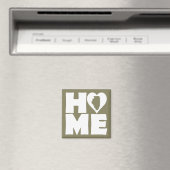 Illinois Home Heart State Frigo Magnet (In Situ (Lave-vaisselle))