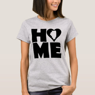 Illinois Home Heart State T-shirts