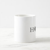 Illinois Home State Word Art Coffee Mug (Centre)