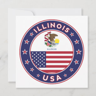 Illinois, Illinois t-shirt, Illinois sticker;