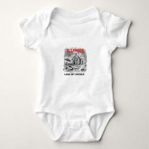 Illinois land Lincoln Romper