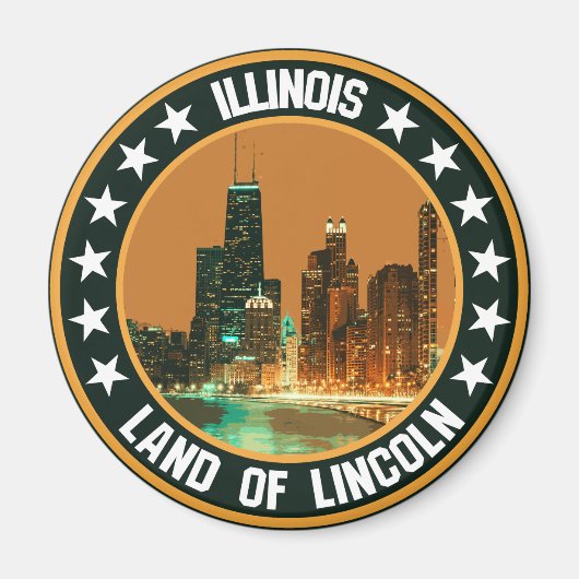 Illinois Magneet (Voorkant)