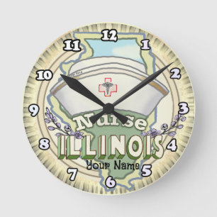 Illinois Nurse Ronde Klok