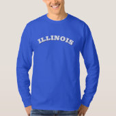 Illinois Patriot T-shirt met lange mouwen (Voorkant)