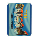 Illinois, Peoria Magnet Magneet (Verticaal)