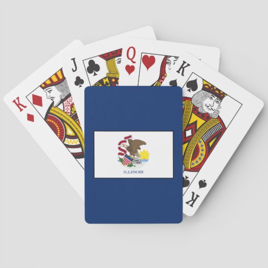 Illinois Pokerkaarten (Achterkant)