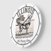 Illinois Prairie State Deer Grote Klok (Hoek)