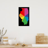 illinois pride. poster (Keuken)