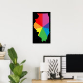 illinois pride. poster (Thuiskantoor)