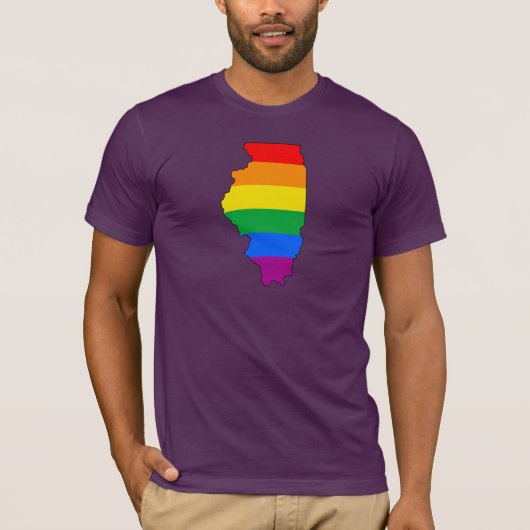 ILLINOIS PRIDE - T-SHIRT (Voorkant)