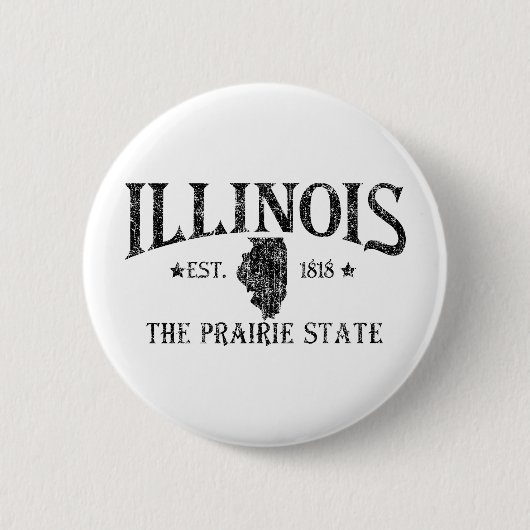 Illinois Ronde Button 5,7 Cm (Voorkant)
