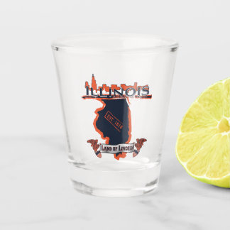 Illinois Shot Glass Glas