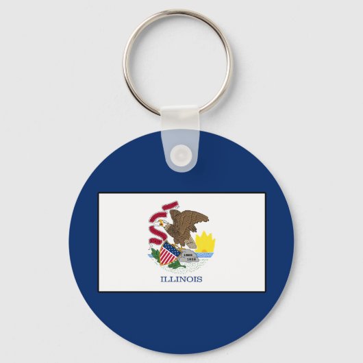 Illinois Sleutelhanger (Voorkant)