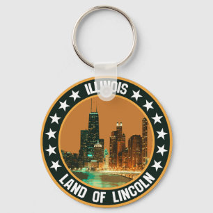 Illinois Sleutelhanger