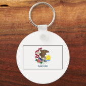 Illinois Sleutelhanger (Voorkant)