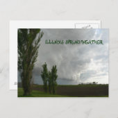 ILLINOIS SPRINGWEATHER BRIEFKAART (Voorkant / Achterkant)