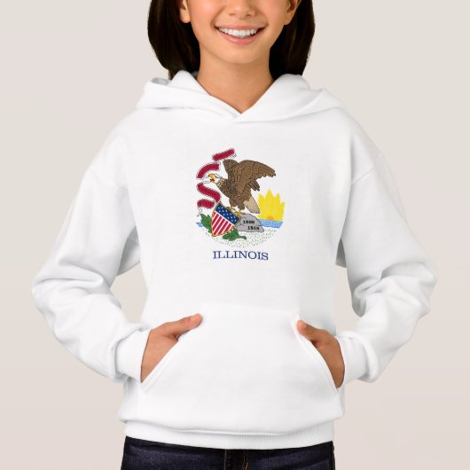 Illinois Staatsvlag (Voorkant)