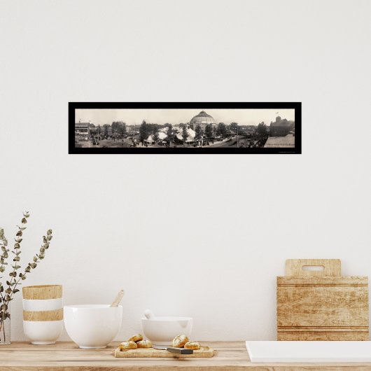 Illinois State Fair Photo 1909 Poster (Keuken)