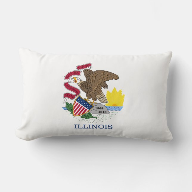 Illinois State Flag Kussen (Voorkant)