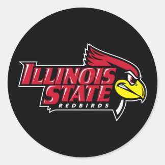 Illinois State Redbirds Icoon Ronde Sticker