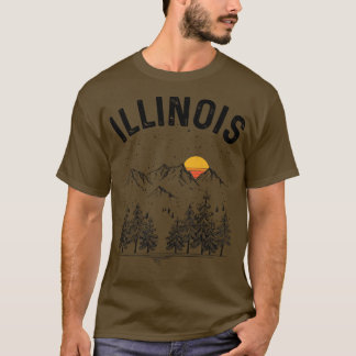 Illinois State  Retro T-shirt