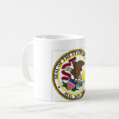 Illinois State Seal Koffiemok (Voorkant links)